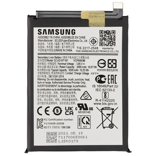 Replacement for SAM A22-4G/5G SCUD-WT-W1 A04/A14/ 5G BATTERY - Quality Phone Parts in Sri Lanka